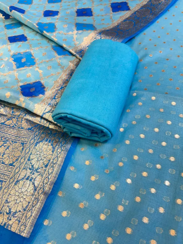 Blue_Mercerise_Silk_Chunri_Zari_Booti_Banarasi_Suit_with_Rangkaat_Dupatta_125SKL_MSRS1
