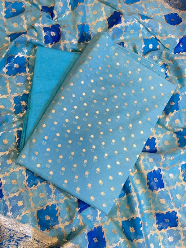 Blue_Mercerise_Silk_Chunri_Zari_Booti_Banarasi_Suit_with_Rangkaat_Dupatta_125SKL_MSRS1