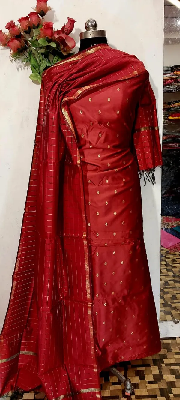 Red_Biba_Silk_Chunri_Booti_Banarasi_Suit_with_Zari_Stripe_Dupatta_600SKL_BBS11