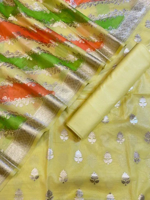 Yellow_Pure_Cotton_Lorex_weave_Zari_Booti_Banarasi_Suit_1300IM_PCL7