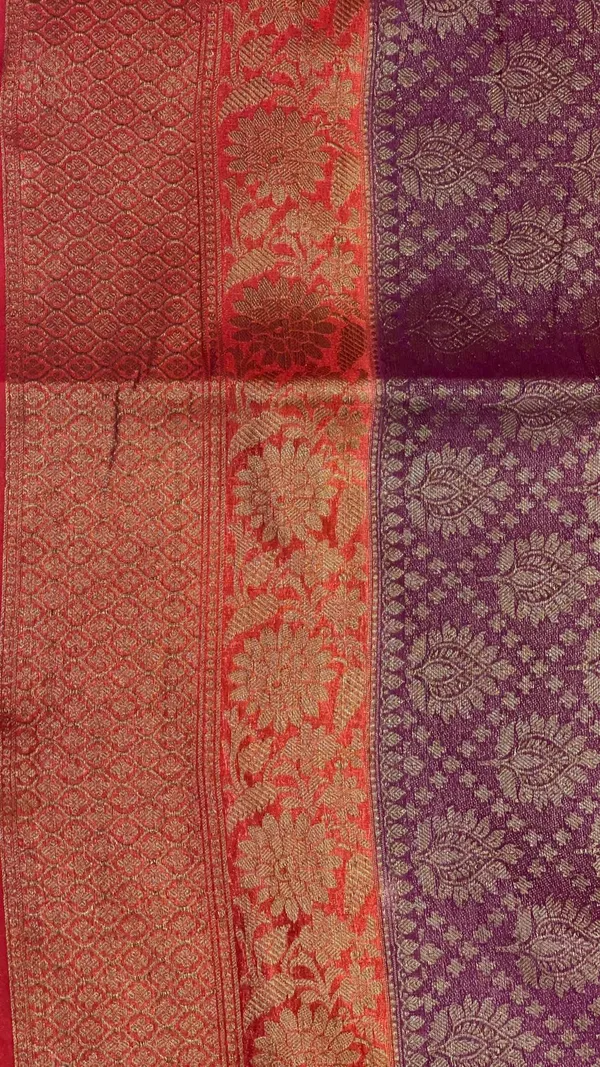 Brown_Cotton_Blend_Banarasi_Sarees_For_Women_GECT25