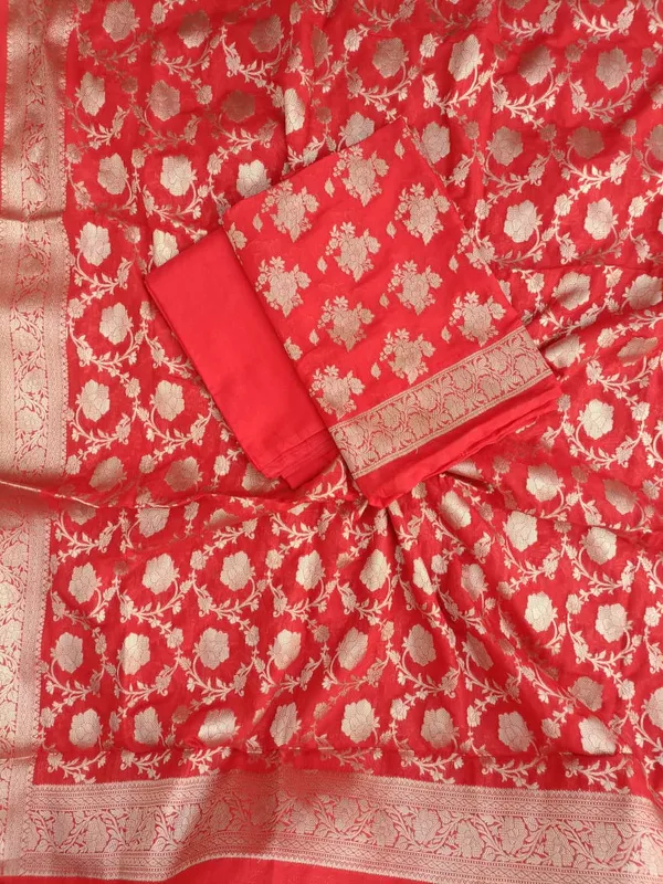Red_Georgette_Silk_Floral_Banarasi_Suit_Set_1200SKL_GS4