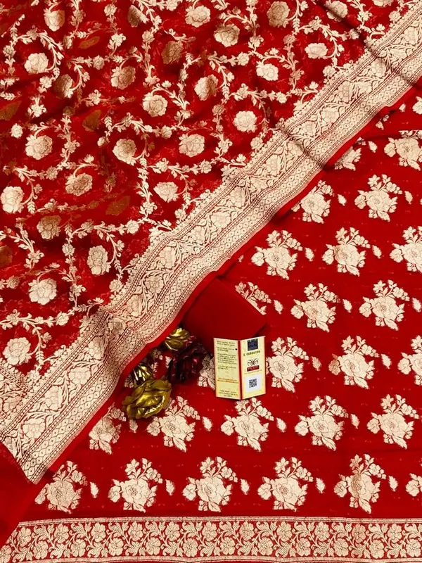 Red_Georgette_Silk_Floral_Banarasi_Suit_Set_1200SKL_GS4