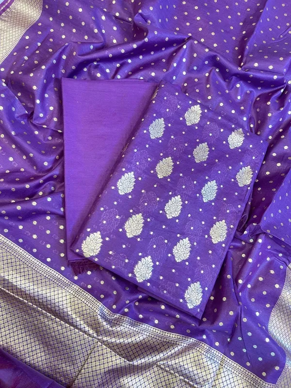 Dark_Purple_Pure_Cotton_Self_Design_Banarasi_3_pcs_Suit_Set_13IM_PCSD13