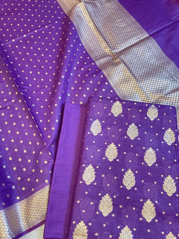 Dark_Purple_Pure_Cotton_Self_Design_Banarasi_3_pcs_Suit_Set_13IM_PCSD13