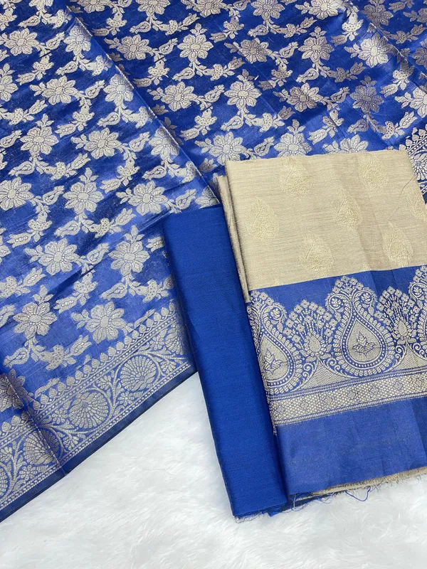 Beige_Cotton_Silk_Banarasi_3_pcs_Suit_Set__with_Contrast_Blue_Dupatta_525IM_CS43