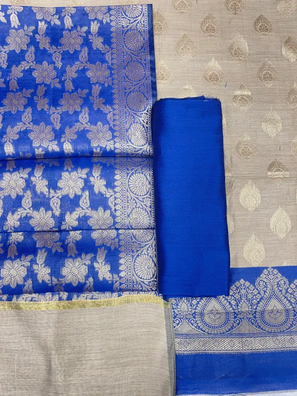 Beige_Cotton_Silk_Banarasi_3_pcs_Suit_Set__with_Contrast_Blue_Dupatta_525IM_CS43