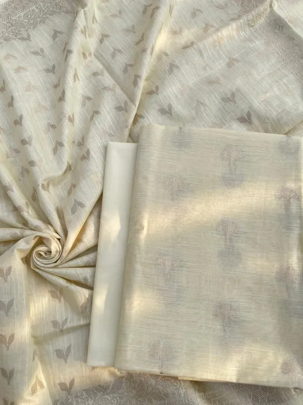 Cream_Cotton_Linen_Floral_Zari_Booti_Banarasi_Suit_with_Patti_Booti_Dupatta_120DAN_CL7