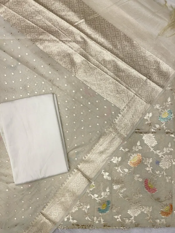 Pure_Mercerised_White_Floral_Minakari_Handbrush_Jaal_With_Chunri_Booti_Dupatta_Skl_Pmh5
