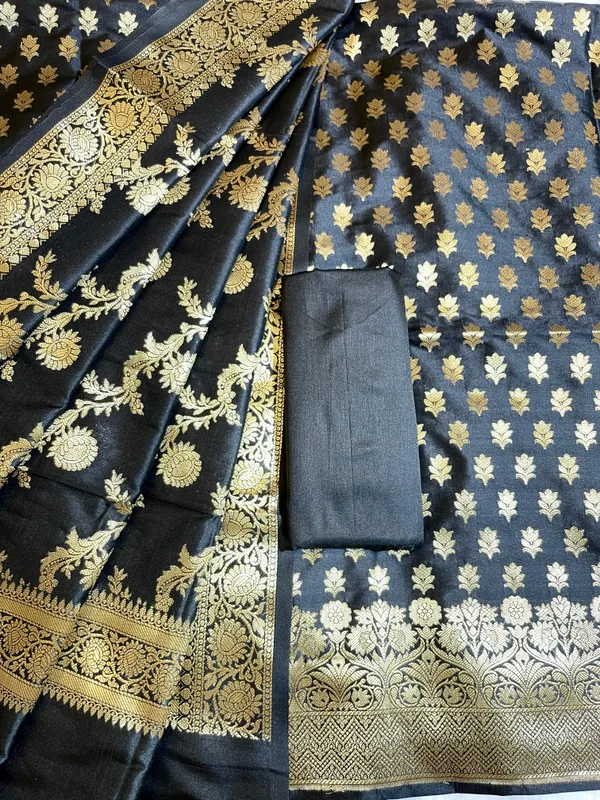 Black_Semi_Katan_Silk_Banarasi_3_pcs_Suit_Set_750SHL_SK8