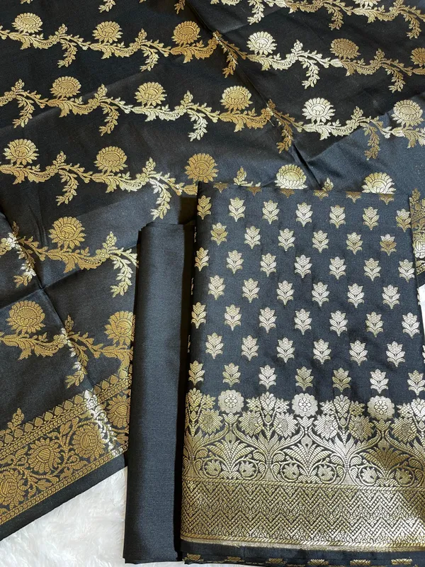 Black_Semi_Katan_Silk_Banarasi_3_pcs_Suit_Set_750SHL_SK8