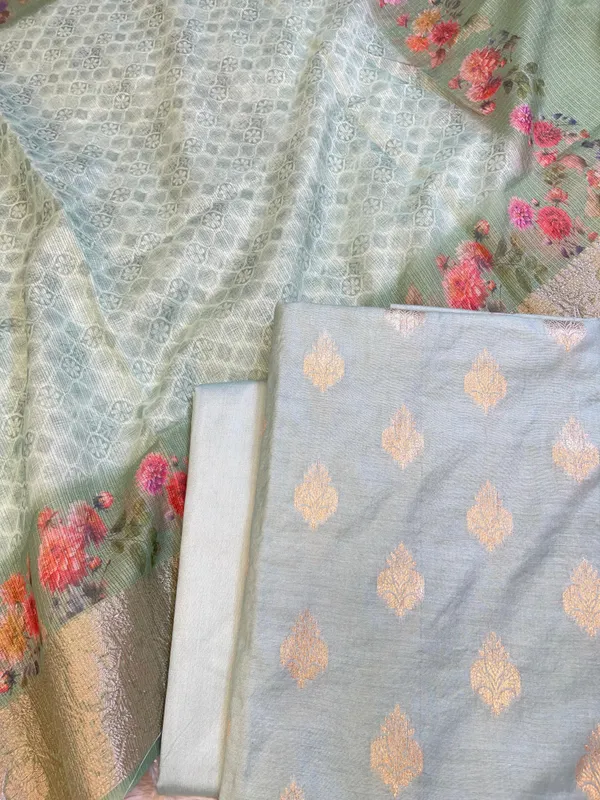 Pista_Green_Cotton_Silk_Dyable_Floral_Zari_Booti_with_Digital_Print_Kota_Check_Dupatta_Banarasi_3_pcs_Suit_Set_11IM_DCS7