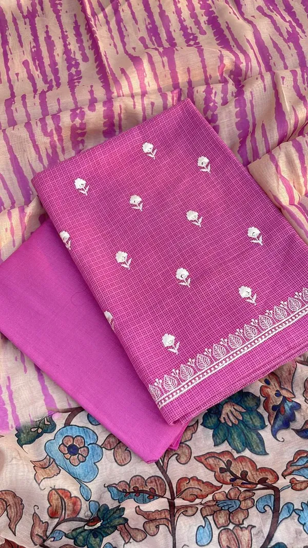 Purple_Kota_Check_Embroidery_Resham_Booti_with_Digital_Print_Dupatta_1100SKL_MKC1