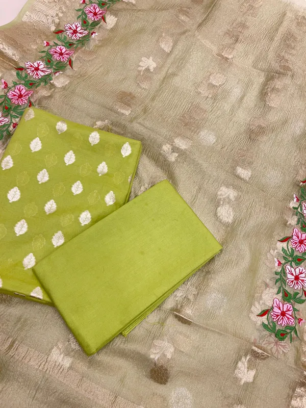 Light_Green_Pure_Cotton_Embroidery_Tissue_Dupatta_Banarasi_3_pcs_Suit_Set_IM_PCEM4