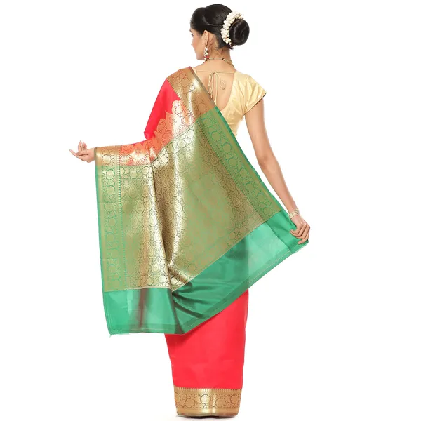 Red_Valkalam_Katan_Silk_Banarasi_Sarees_For_Women_GEKH28
