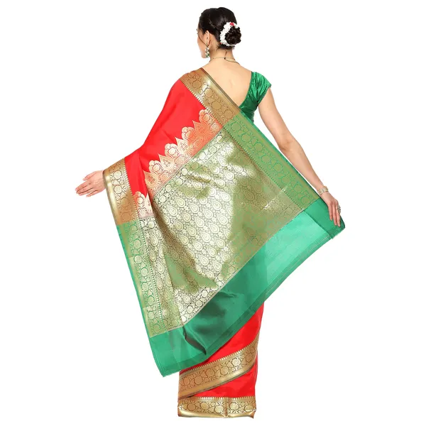 Red_Valkalam_Katan_Silk_Banarasi_Sarees_For_Women_GEKH28