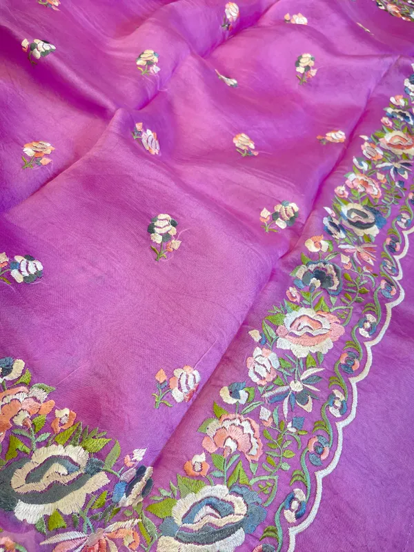 Pure_Handloom_Purple_Kora_Organza_Resham_Floral_Booti_Embroidered_Mina_Border_Banarasi_Saree_480AJ_ME3