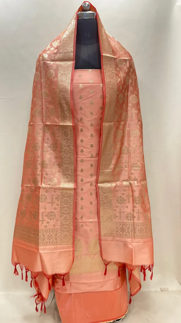 Orange_Semi_Katan_Silk_Banarasi_3_pcs_Suit_Set_MUB_SK9