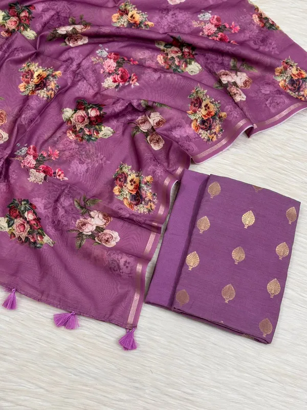 Light_Purple_Pure_Mercerise_Floral_Zari_Booti_Banarasi_Suit_with_Digital_Print_Dupatta_1000SKL_MSD5