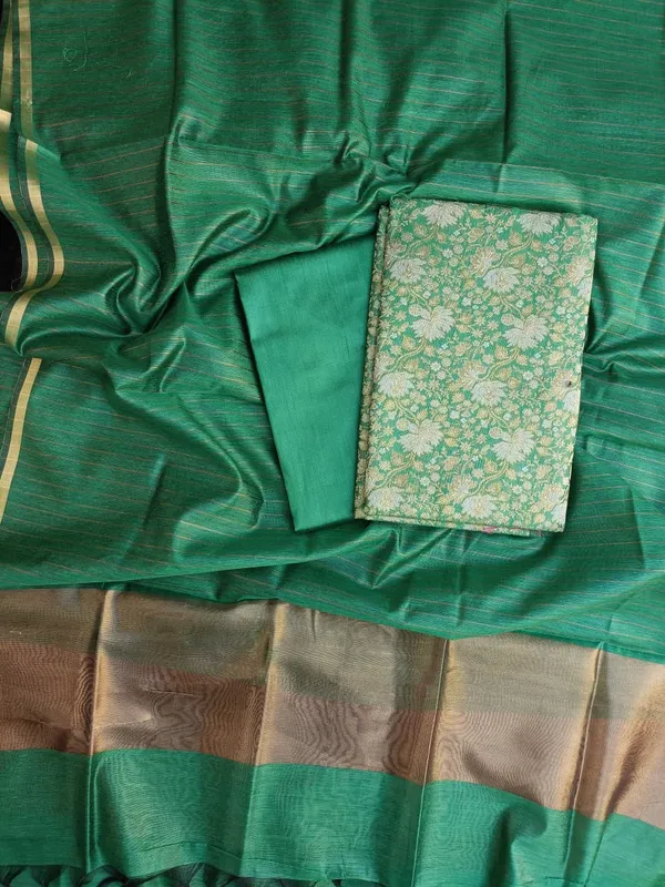 Green_Silk_Brocade_Resham_Zari_Banarasi_Suit_with_Cotton_Stripe_Zari_Dupatta_600SKL_MB2