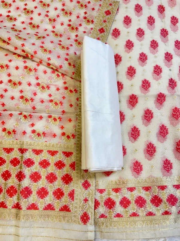 White_Pure_Cotton_Dyable_Floral_Red_Minakari_Zari_Booti_Banarasi_Suit_160AJ_PCTN11