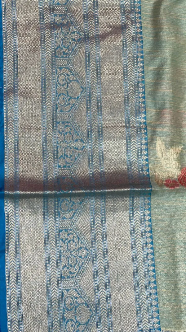 Sea_Green_Mulberry_Silk/Silk_Blend_Banarasi_Sarees_For_Women_GEMELBRSLK_8