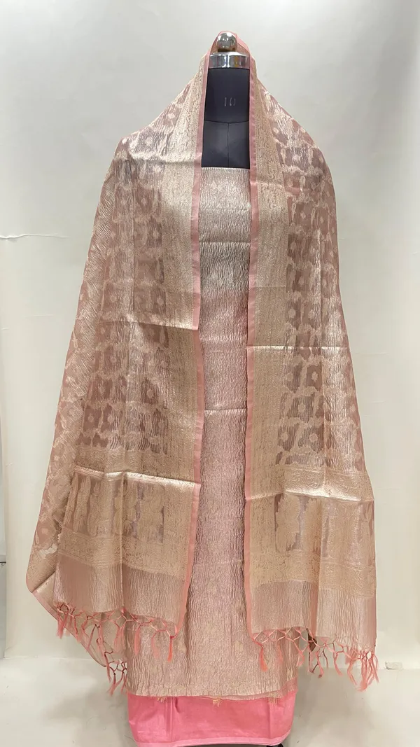 Humairah_Baby_Pink_Crush_Tissue_Floral_Zari_Booti_3_pcs_Suit_Set_with_Plain_Bottom_and_Floral_Zari_Checkered_Booti_Baby_Pink_Dupatta