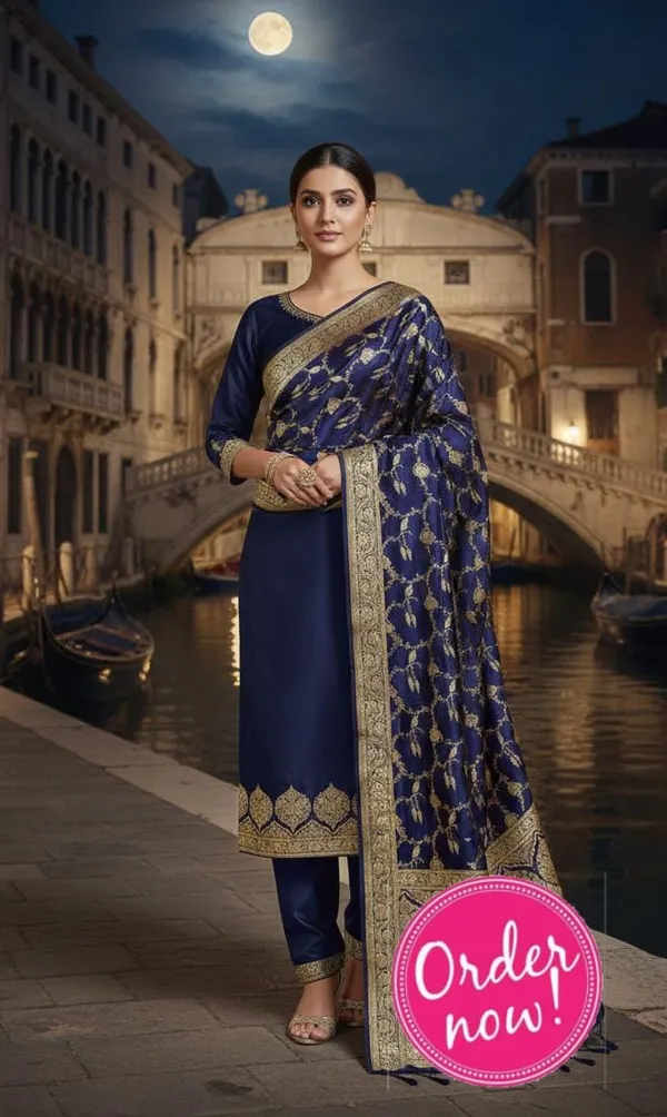 Navy_Blue_Katan_Silk_Plain_Zari_Daman_Border_Banarasi_Suit_with_Floral_Zari_Jaal_Dupatta_800SKL_KSP18