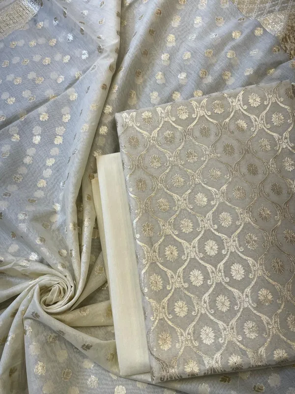 Beige_Mescrize_Cotton_Floral_Jaal_Banarasi_3_Pcs_Suit_Set_Skl_Ms7