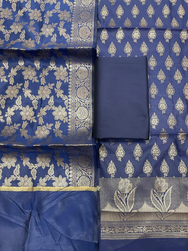 Navy_Blue_Semi_Silk_Banarasi_3_pcs_Suit_Set_IM_CS11