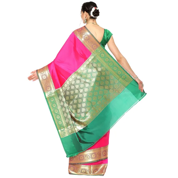 Pink_Valkalam_Katan_Silk_Banarasi_Sarees_For_Women_GEKH22