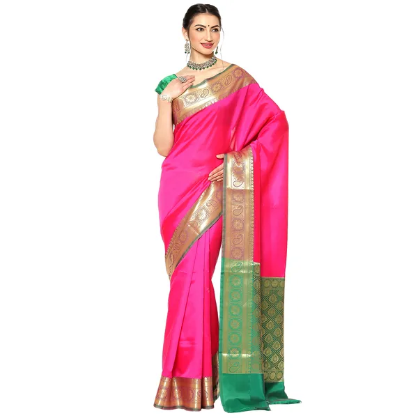 Pink_Valkalam_Katan_Silk_Banarasi_Sarees_For_Women_GEKH22