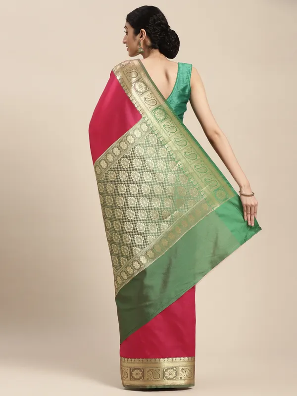 Pink_Valkalam_Katan_Silk_Banarasi_Sarees_For_Women_GEKH22