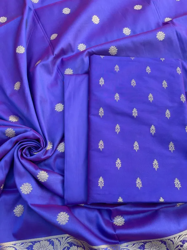 Blue_Katan_Silk_Zari_Booti_with_Kimkhab_Dupatta_Banarasi_3_pcs_Suit_Set_700SKL_KS39