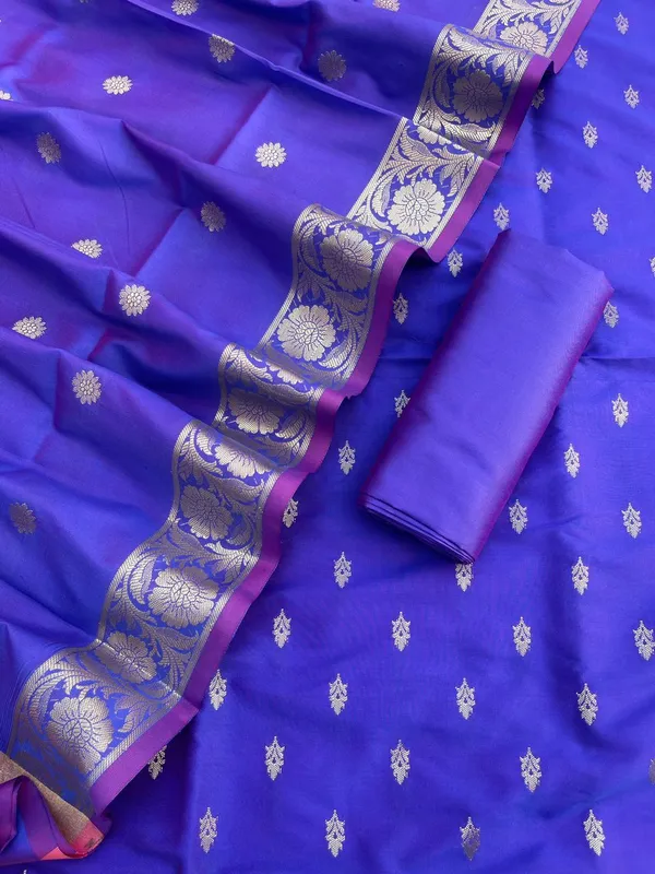 Blue_Katan_Silk_Zari_Booti_with_Kimkhab_Dupatta_Banarasi_3_pcs_Suit_Set_700SKL_KS39