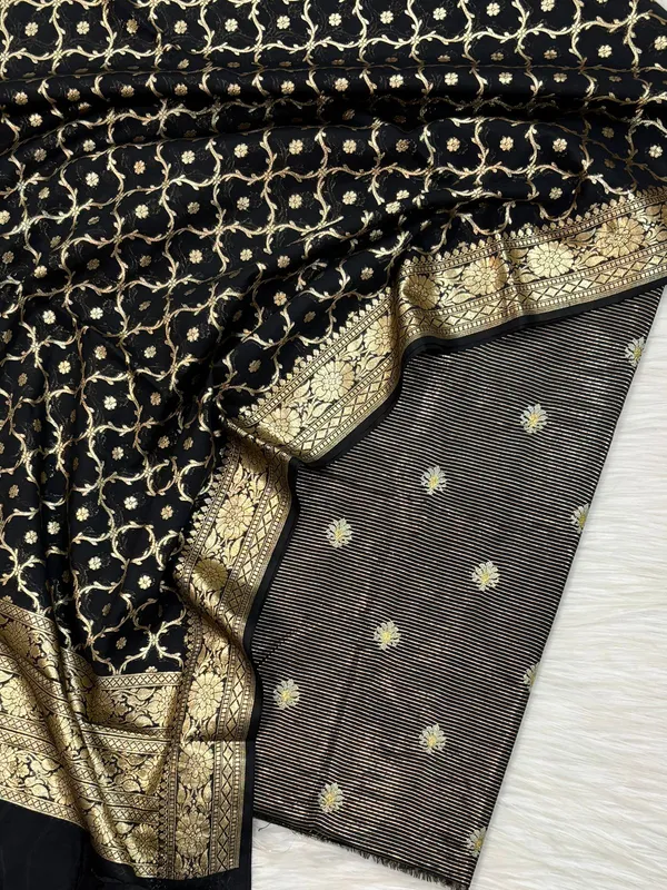 Black_Chanderi_Lorex_Stripe_Embroidery_Booti_Banarasi_Suit_With_Alfi_Zari_Jaal_Dupatta_160PNJ_CHL5