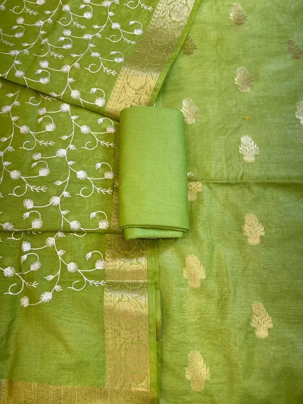 Green_Mercerise_Silk_Floral_Zari_Booti_with_Embroidery_Dupatta_Banarasi_Suit_11SKL_MSRS6