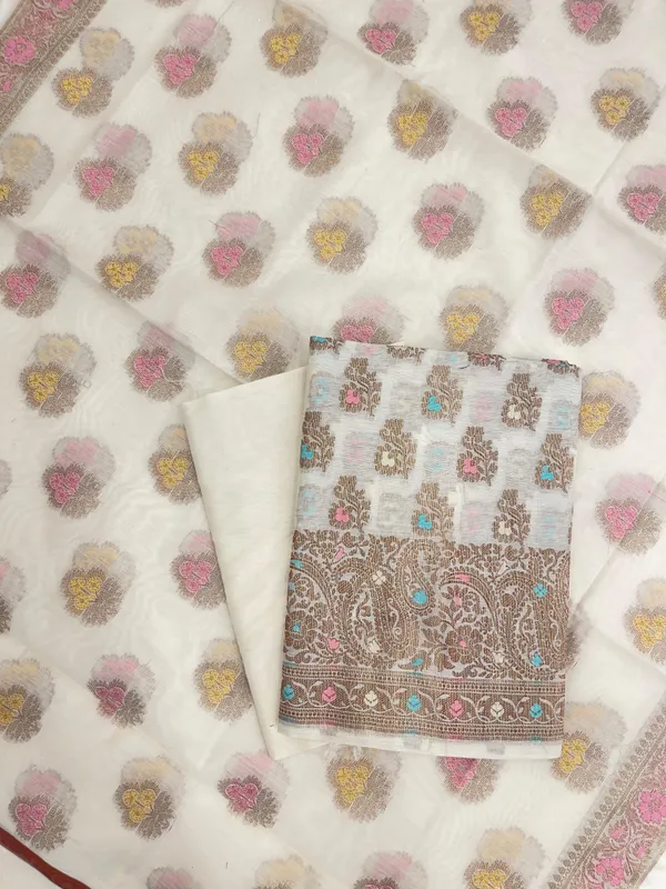 Cream_Cotton_Silk_Banarasi_3_pcs_Suit_Set_680ASD_CS26