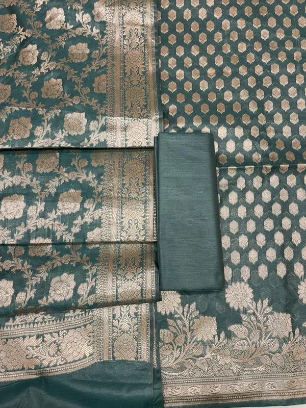 Dark_Green_Cotton_Silk_Banarasi_3_pcs_Suit_Set_675JVC_121