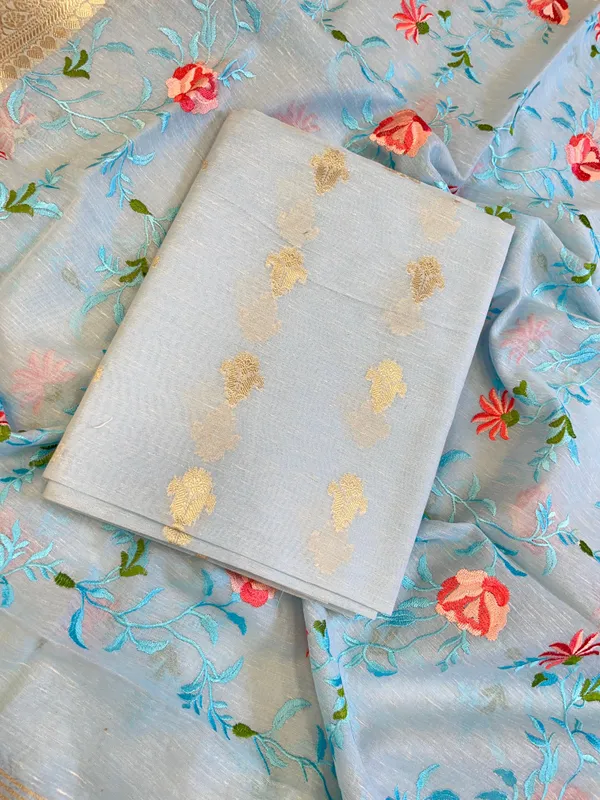 Light_Blue_Linen_Silk_Floral_Zari_Booti_with_Embroidery_Jaal_Dupatta_Banarasi_Suit_11SKL_LNE1