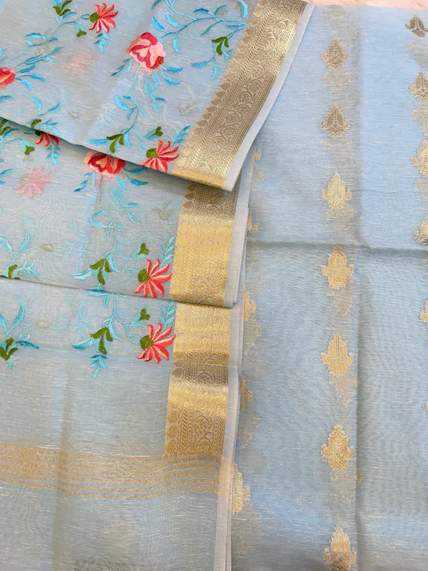 Light_Blue_Linen_Silk_Floral_Zari_Booti_with_Embroidery_Jaal_Dupatta_Banarasi_Suit_11SKL_LNE1