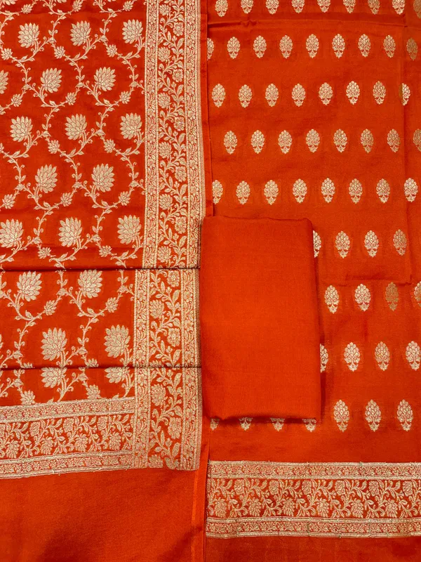 Puresilk_Handloom_Orange_Mulberry_Silk_Banarasi_3_pcs_Suit_Set_RHN_MEL4