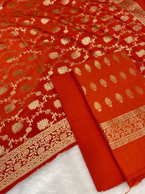Puresilk_Handloom_Orange_Mulberry_Silk_Banarasi_3_pcs_Suit_Set_RHN_MEL4