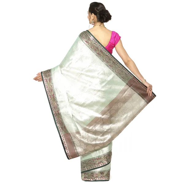 Sea_Green_Kanchi_Silk_Banarasi_Sarees_For_Women_GEBE10