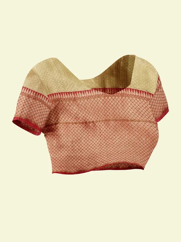 Green_Cotton_Blend_Banarasi_Sarees_For_Women