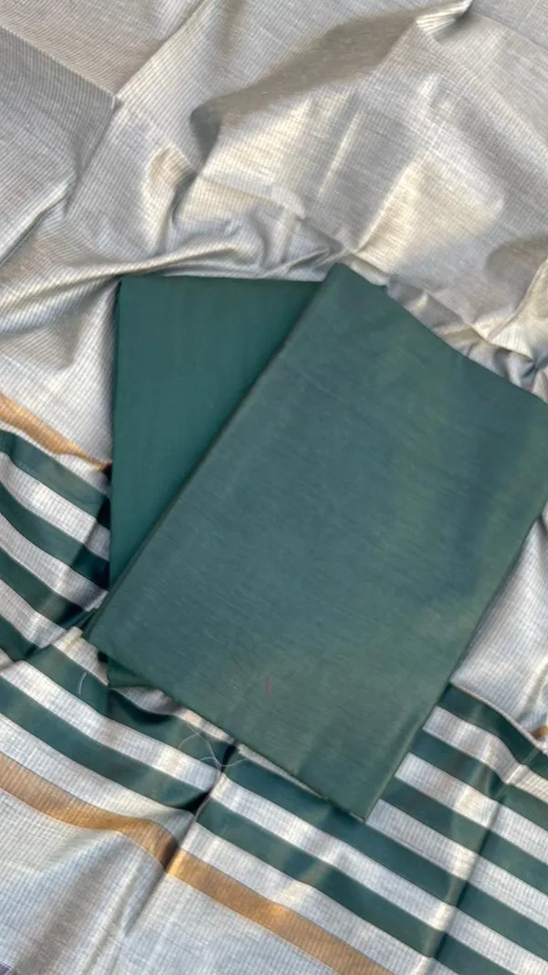 Dark_Green_Cotton_Silk_Banarasi_Suit_with_Gold_Zari_Stripe_Dupatta_600SKL_CS21