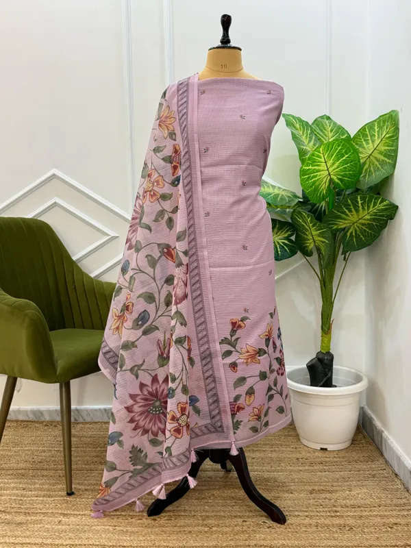 Pink_Kota_check_Floral_Digital_Printed_Banarasi_Suit_with_Printed_Jaal_Dupatta_130PNJ_KCP9