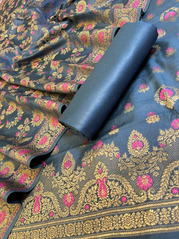 Navy_Blue_Dyable_Premium_Cotton_Resham_Minakari_Banarasi_Suit_950AJ_NC27
