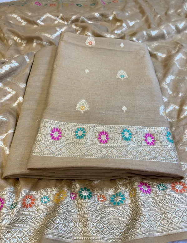 Pure_Handloom_Beige_Munga_Silk_Floral_Handbrush_Minakari_Zari_Booti_Banarasi_Suit_85IM_PMUG2