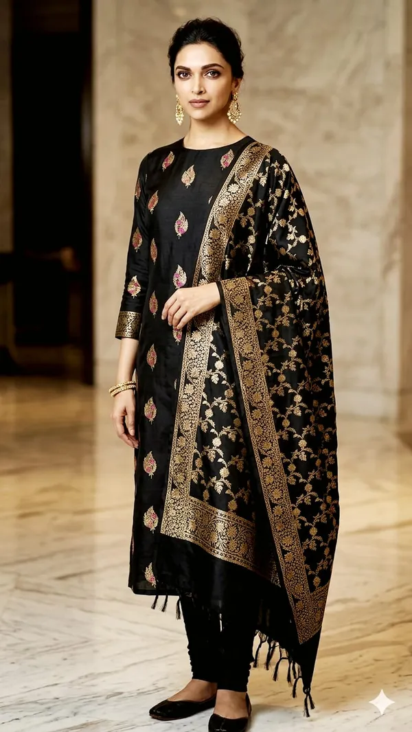 Black_Katan_Silk_Floral_Pankhudi_Mina_Zari_Booti_Banarasi_Suit_with_Zari_Jaal_Dupatta_750SKL_KSM18